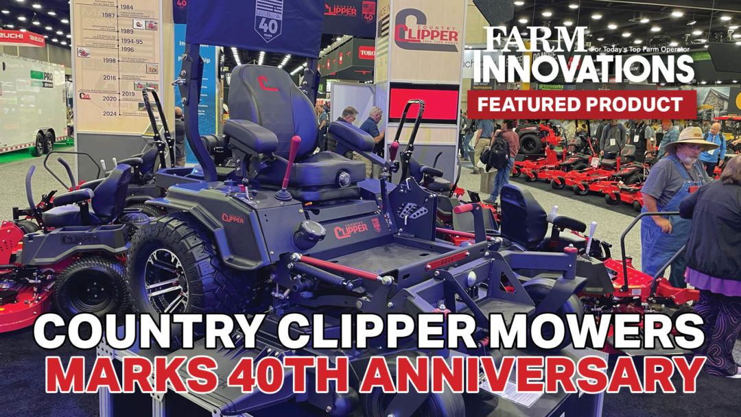 Country Clipper Mowers Marks 40th Anniversary at Equip Expo.jpg