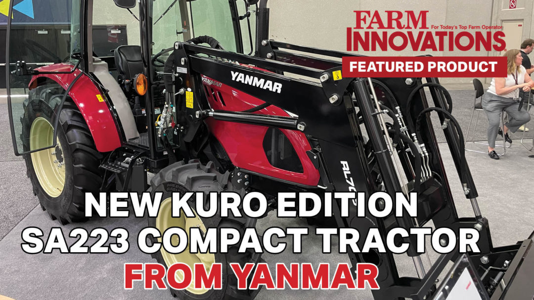 New Kuro Edition SA223 Compact Tractor from Yanmar.jpg