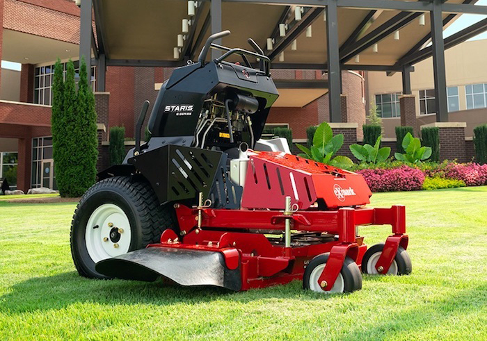 Exmark stand behind discount mower