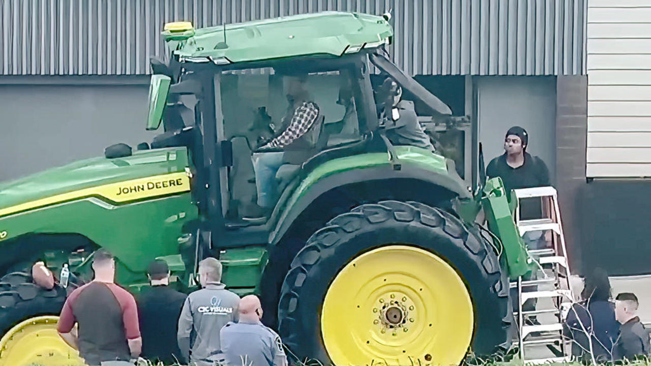 Brock Purdy John Deere Tractor